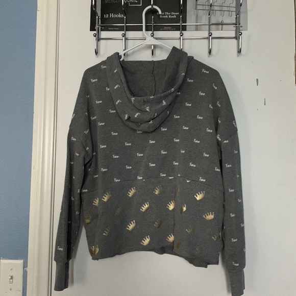 Gray Jacket With Hoodie - Picture 2 of 5